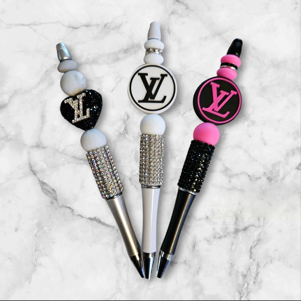 BEADABLE PENS LV CHANEL CORGI SQUIRREL CAT HELLO KITTY